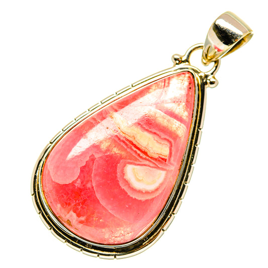 Rhodochrosite Pendants handcrafted by Ana Silver Co - PD4120