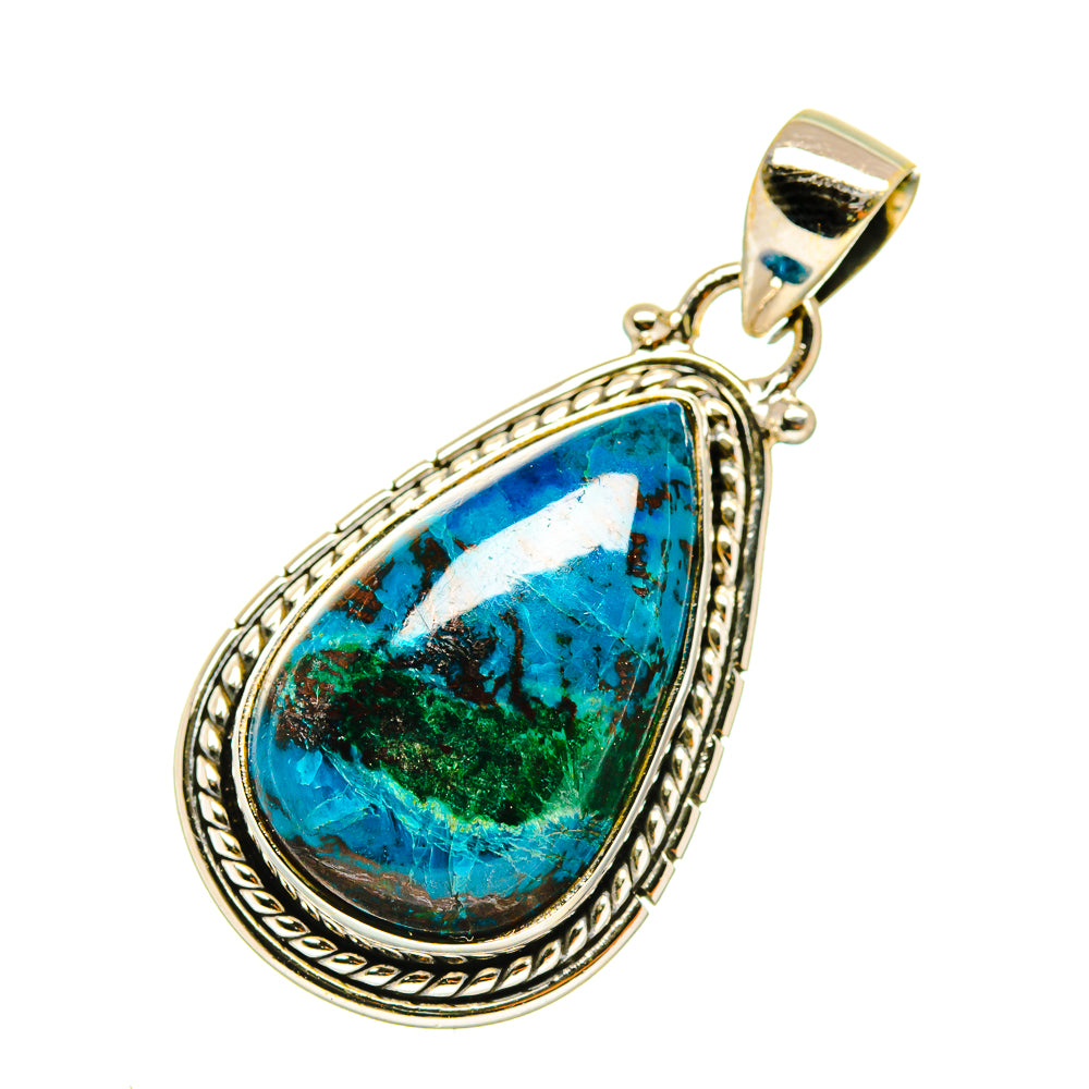 Shattuckite Pendants handcrafted by Ana Silver Co - PD4136