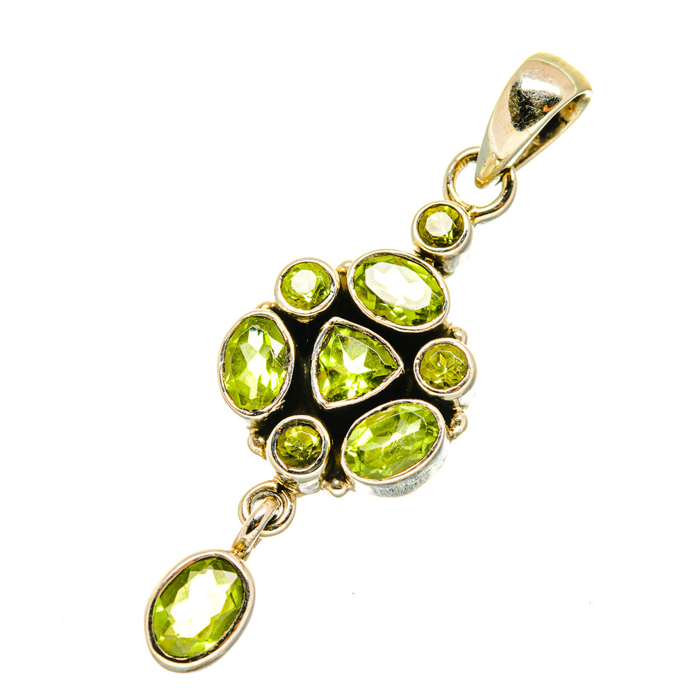 Peridot Pendants handcrafted by Ana Silver Co - PD4157