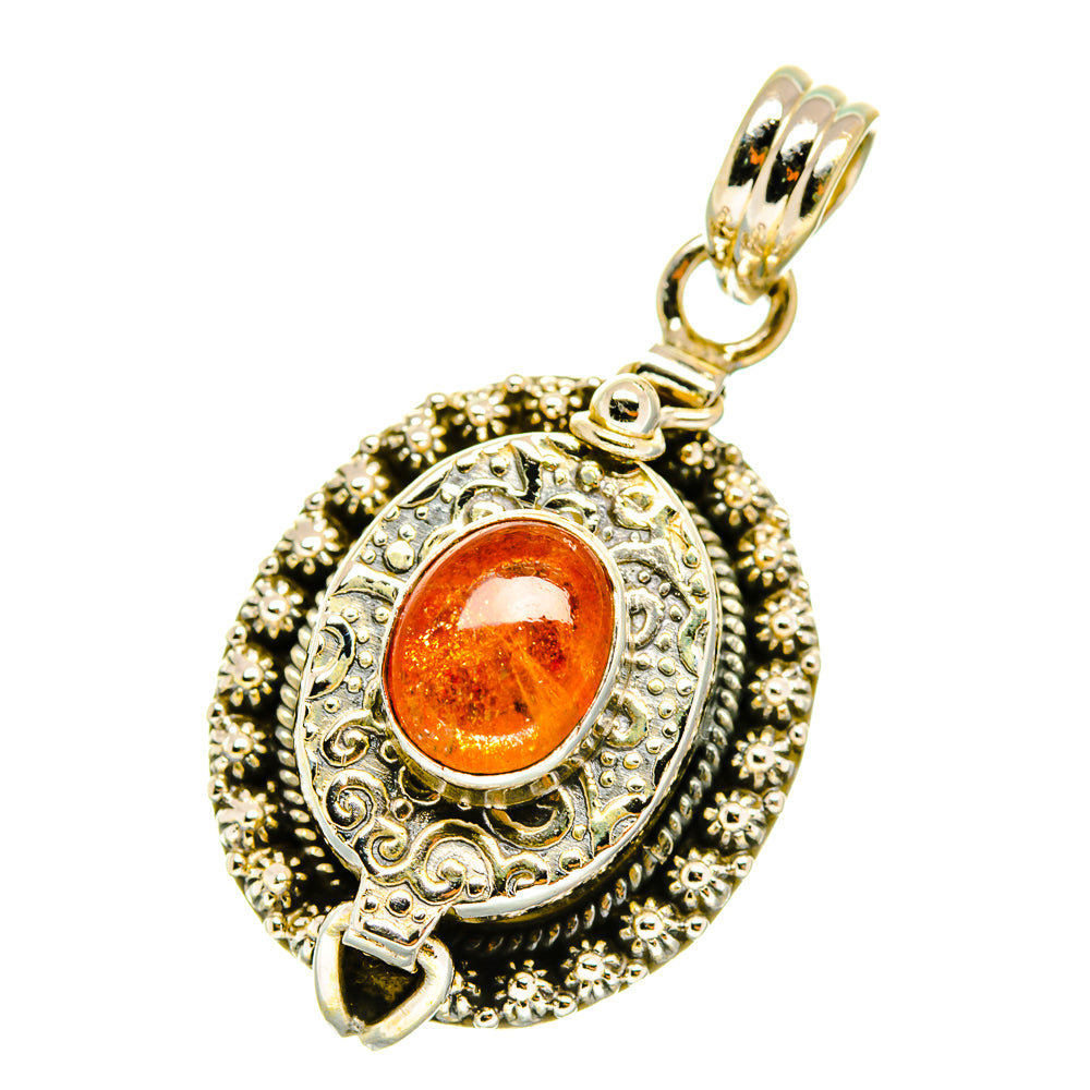 Sunstone Pendants handcrafted by Ana Silver Co - PD4163