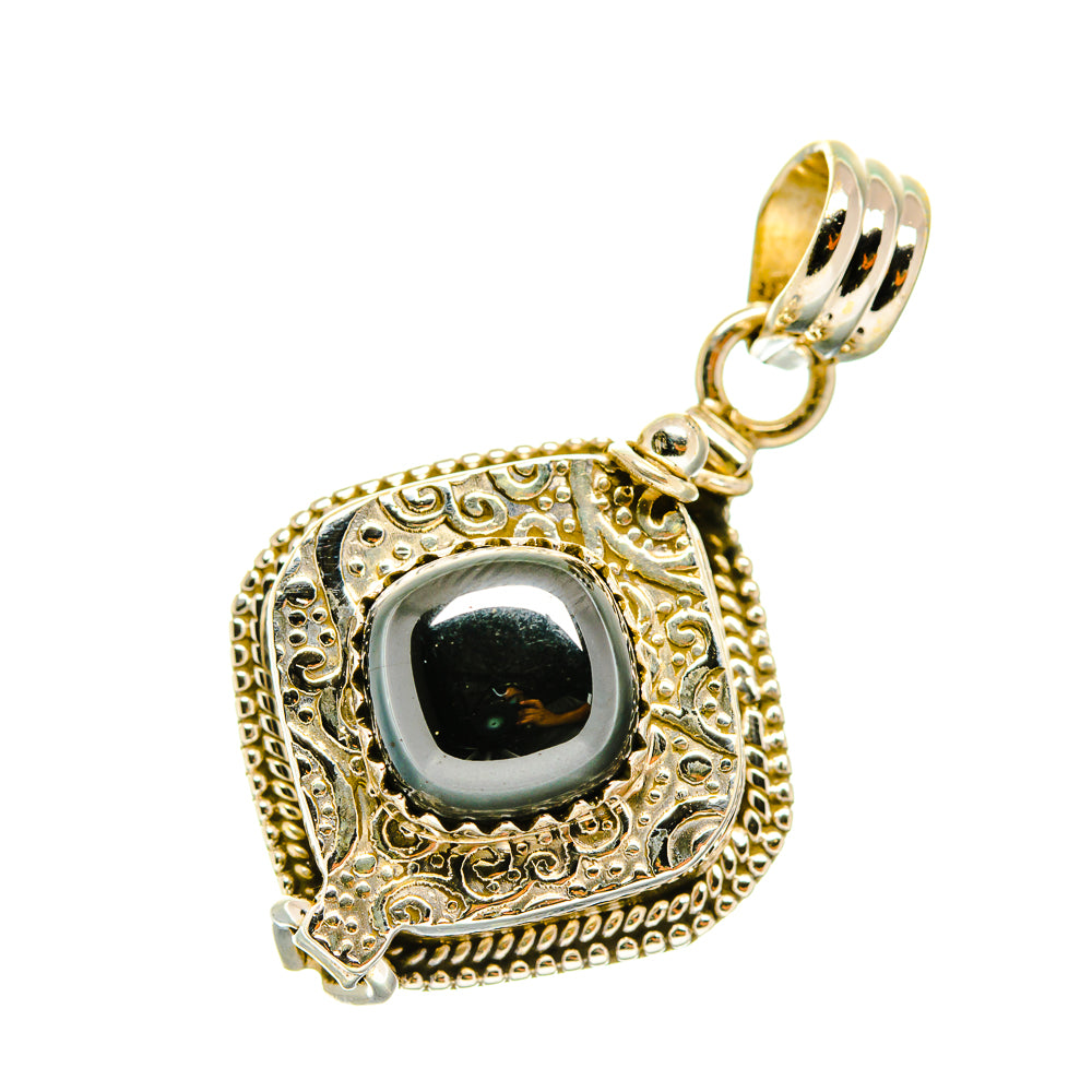 Hematite Pendants handcrafted by Ana Silver Co - PD4165