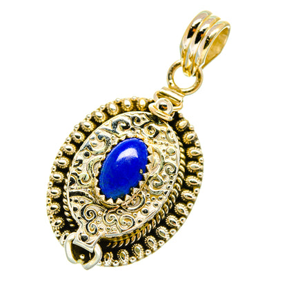 Lapis Lazuli Pendants handcrafted by Ana Silver Co - PD4167
