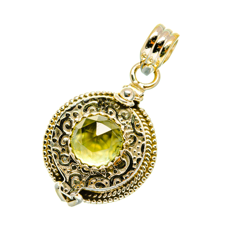 Prehnite Pendants handcrafted by Ana Silver Co - PD4168