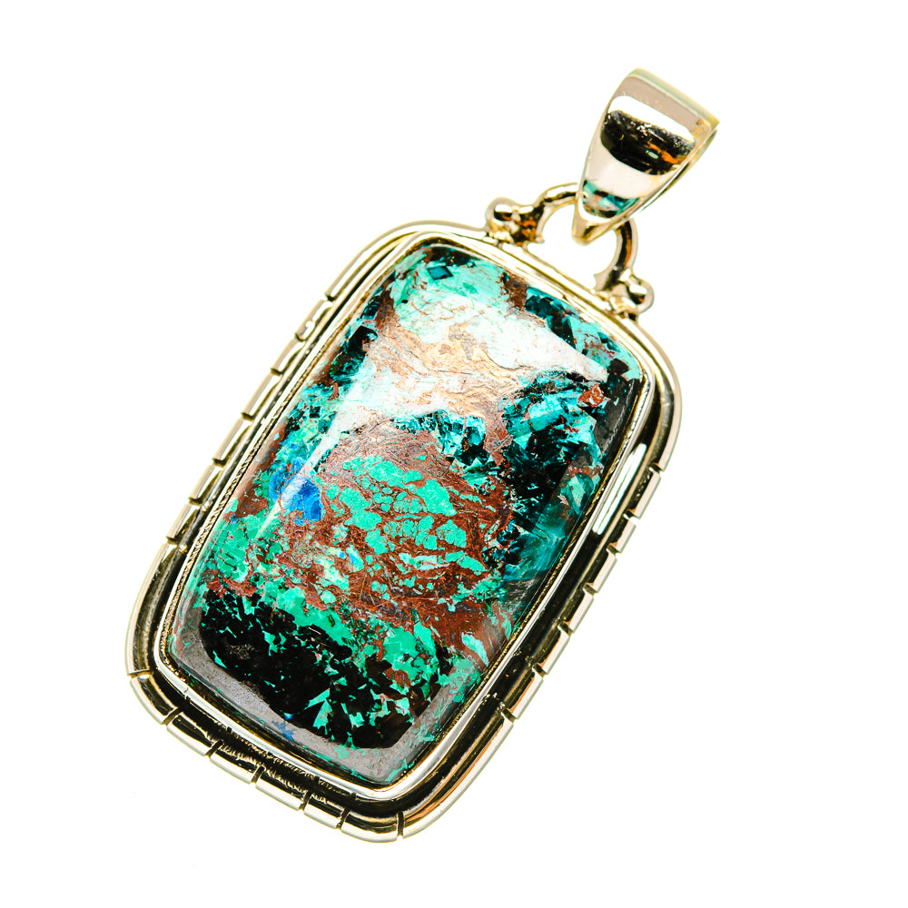 Shattuckite Pendants handcrafted by Ana Silver Co - PD4181