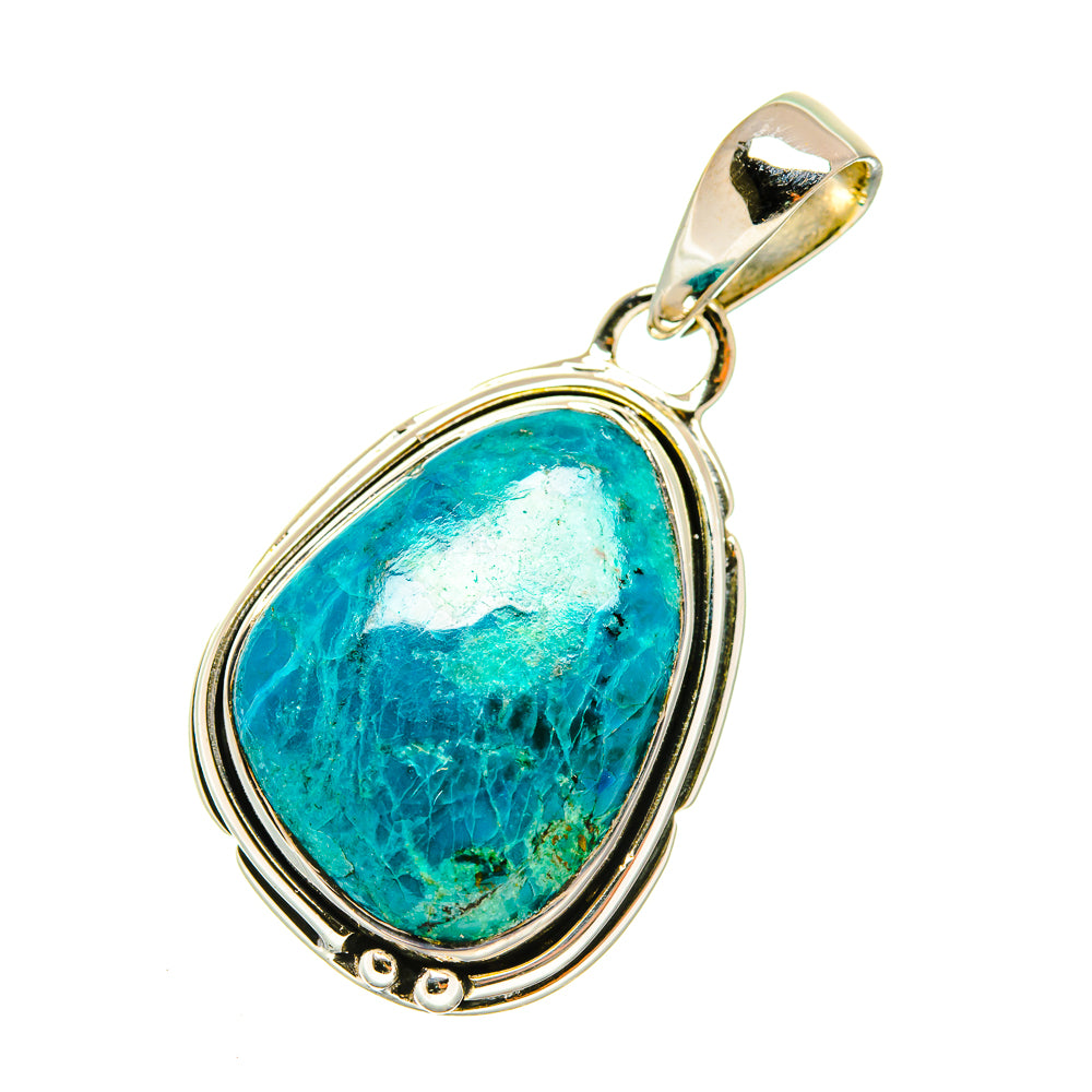 Chrysocolla Pendants handcrafted by Ana Silver Co - PD4184