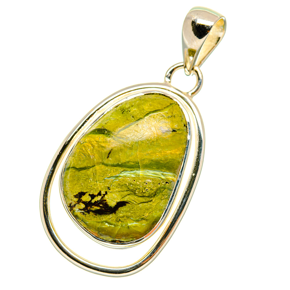 Rainforest Jasper Pendants handcrafted by Ana Silver Co - PD4201