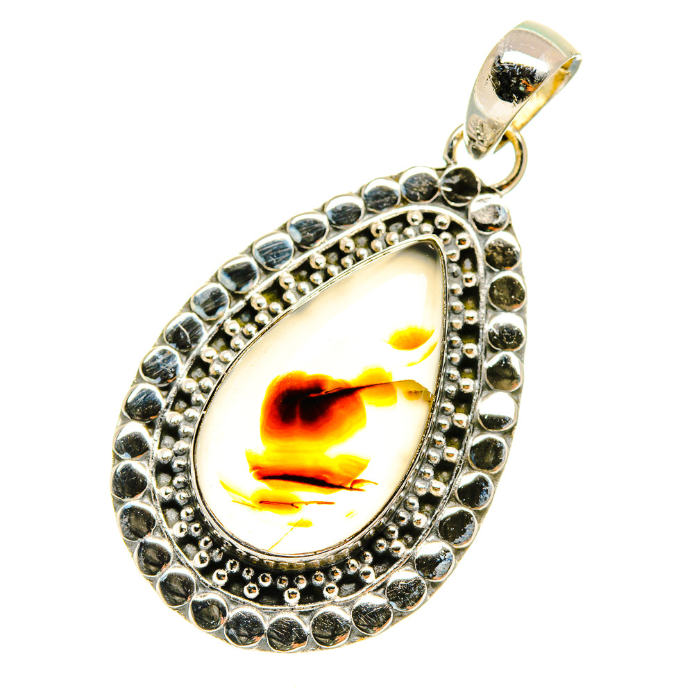 Montana Agate Pendants handcrafted by Ana Silver Co - PD4222