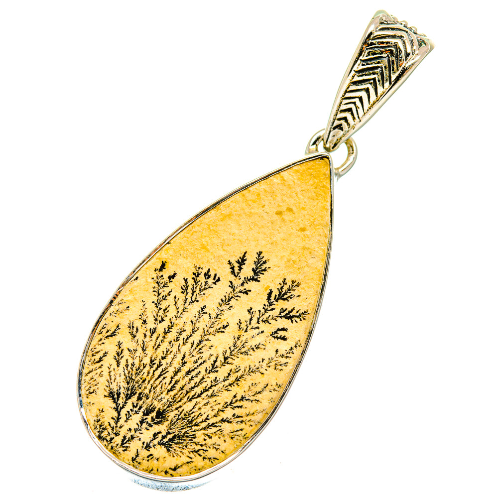 Germany Psilomelane Dendrite Pendants handcrafted by Ana Silver Co - PD4232