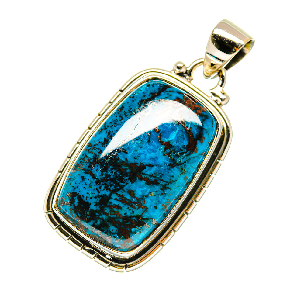 Shattuckite Pendants handcrafted by Ana Silver Co - PD4263