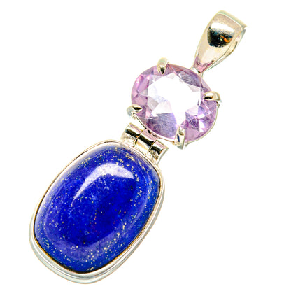 Lapis Lazuli Pendants handcrafted by Ana Silver Co - PD4278