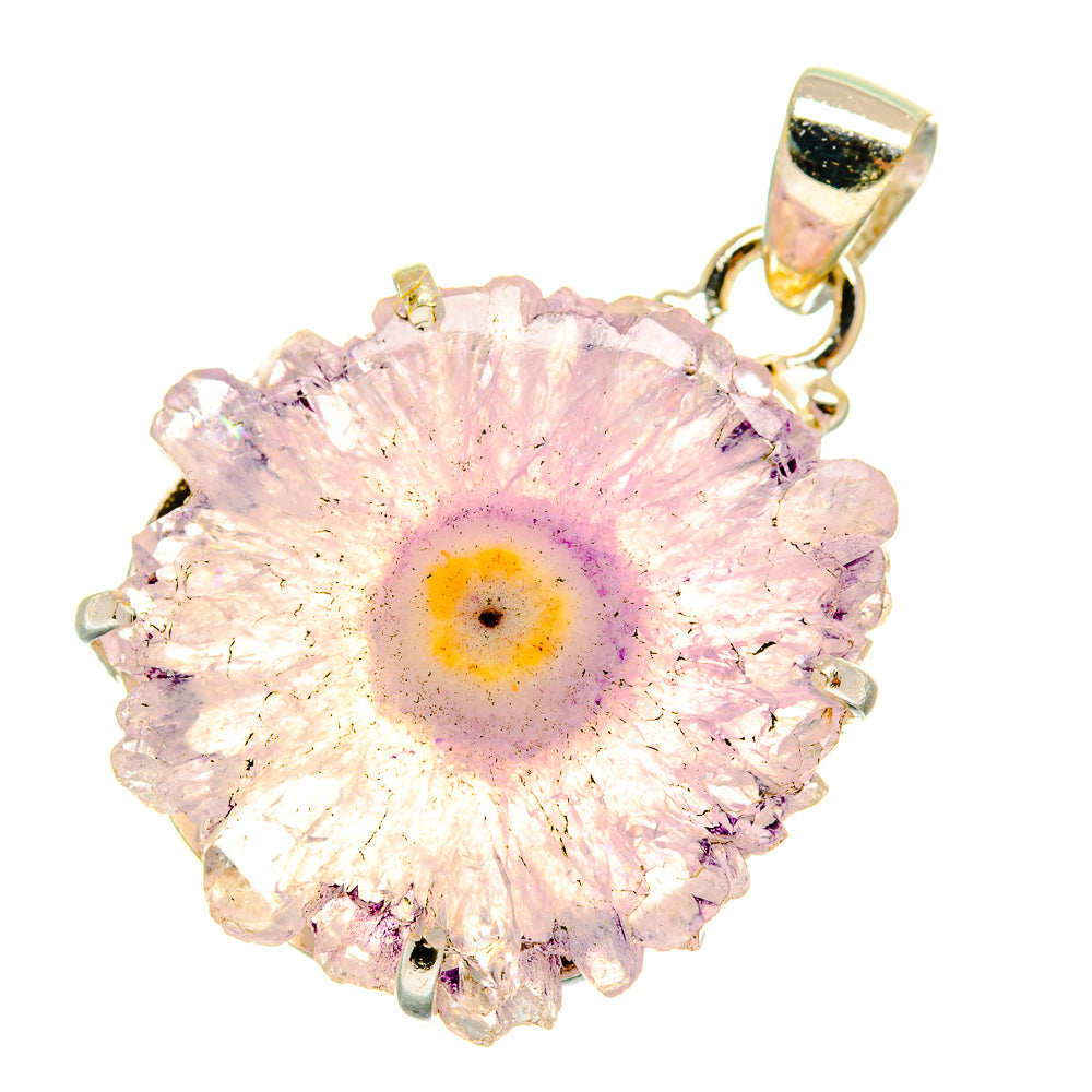 Amethyst Stalactite Pendants handcrafted by Ana Silver Co - PD4284