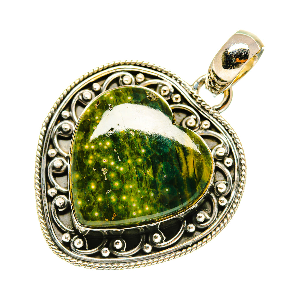 Ocean Jasper Pendants handcrafted by Ana Silver Co - PD4304