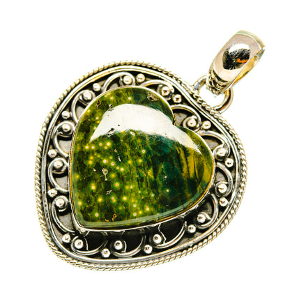 Ocean Jasper Pendants handcrafted by Ana Silver Co - PD4304
