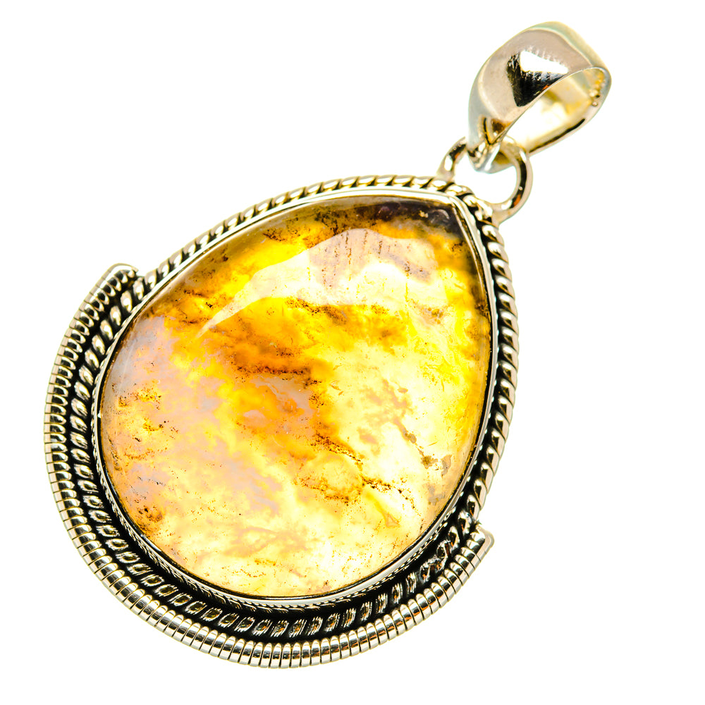 Montana Agate Pendants handcrafted by Ana Silver Co - PD4322