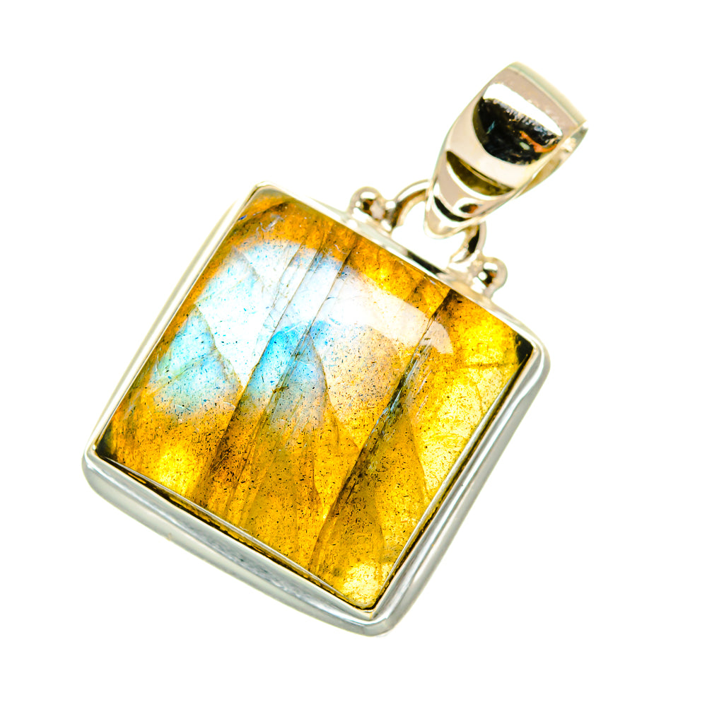 Labradorite Pendants handcrafted by Ana Silver Co - PD4328