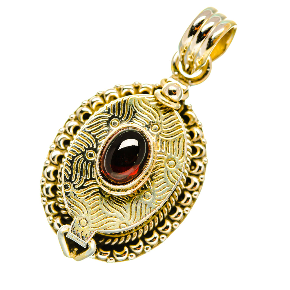 Garnet Pendants handcrafted by Ana Silver Co - PD4353