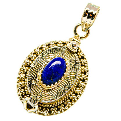 Lapis Lazuli Pendants handcrafted by Ana Silver Co - PD4356 - Photo 2