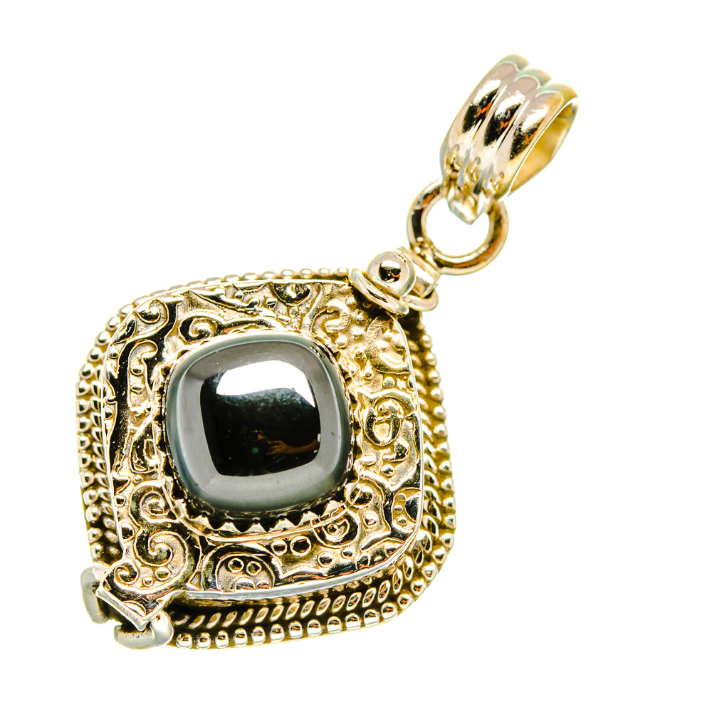 Hematite Pendants handcrafted by Ana Silver Co - PD4358