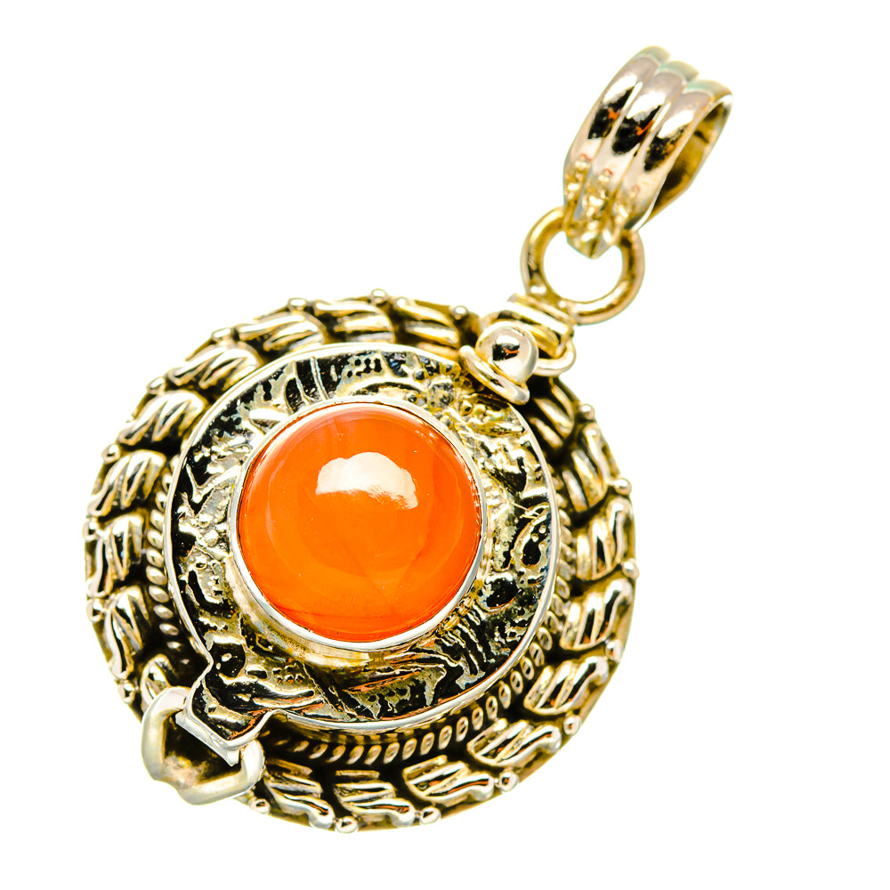 Carnelian Pendants handcrafted by Ana Silver Co - PD4359