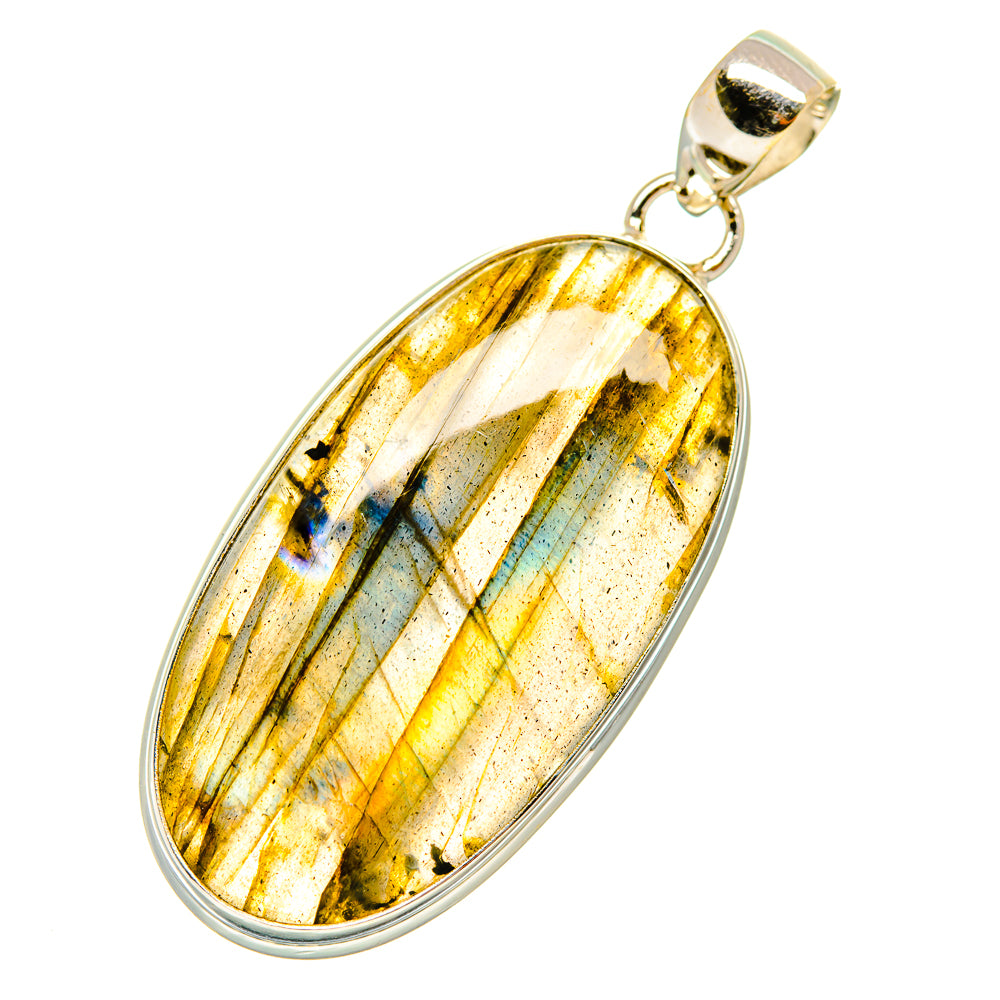 Labradorite Pendants handcrafted by Ana Silver Co - PD4370