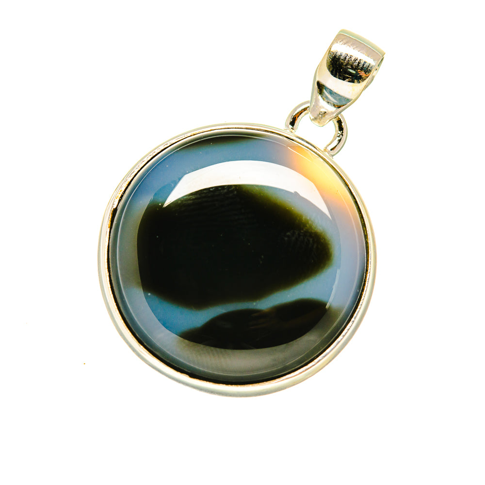 Montana Agate Pendants handcrafted by Ana Silver Co - PD4381