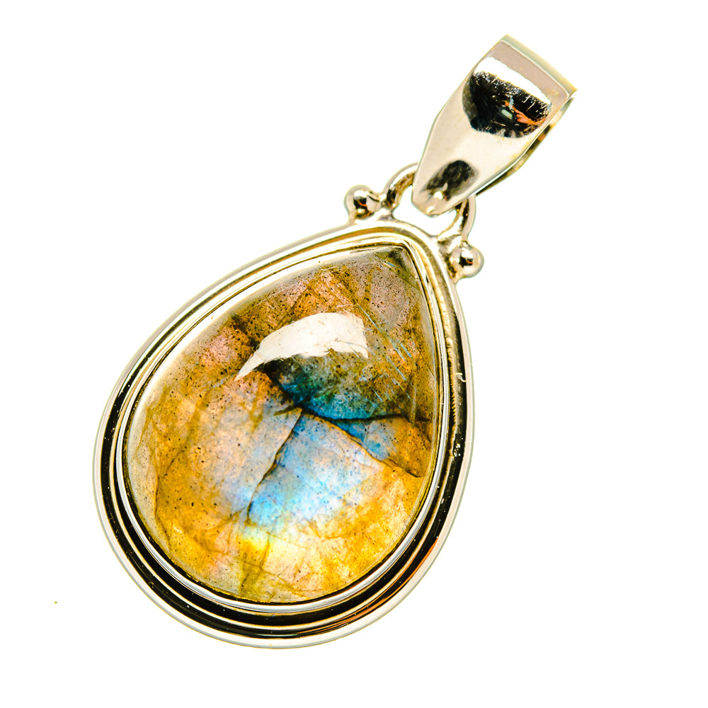 Labradorite Pendants handcrafted by Ana Silver Co - PD4387
