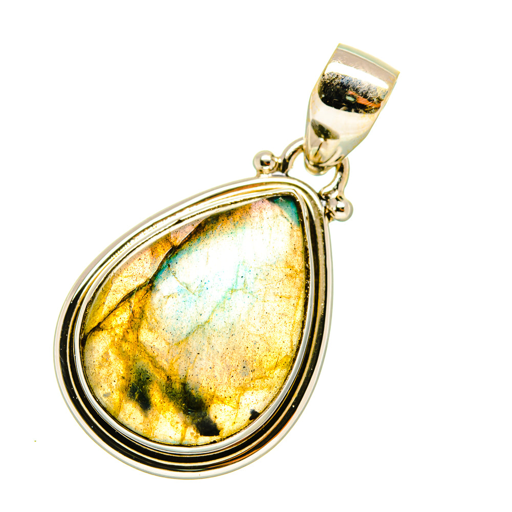 Labradorite Pendants handcrafted by Ana Silver Co - PD4388