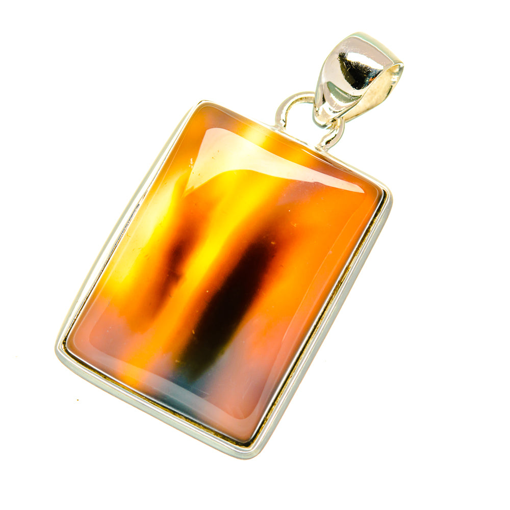 Montana Agate Pendants handcrafted by Ana Silver Co - PD4392