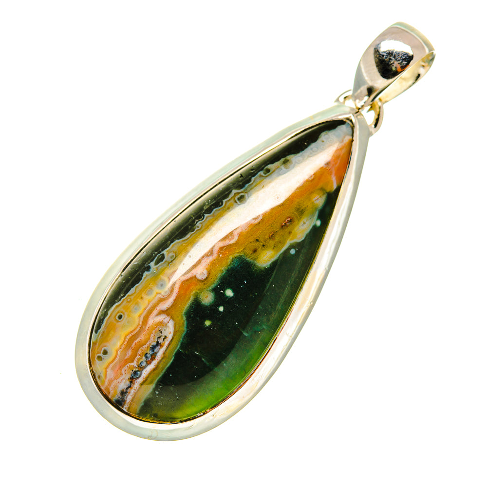 Ocean Jasper Pendants handcrafted by Ana Silver Co - PD4394