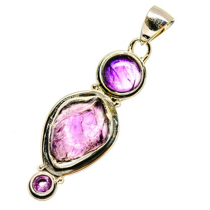 Amethyst Pendants handcrafted by Ana Silver Co - PD4421