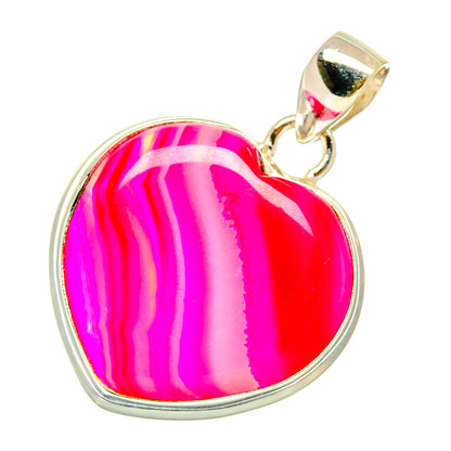Pink Botswana Agate Pendants handcrafted by Ana Silver Co - PD4426