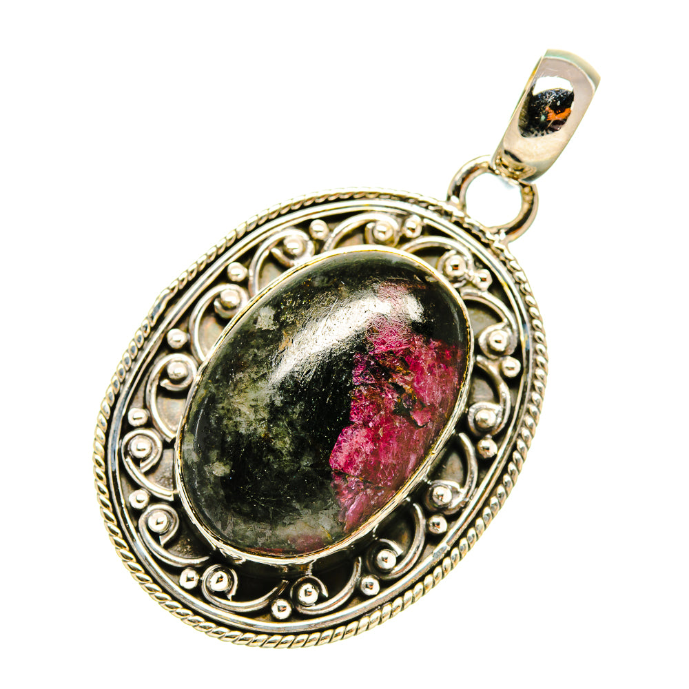 Russian Eudialyte Pendants handcrafted by Ana Silver Co - PD4433