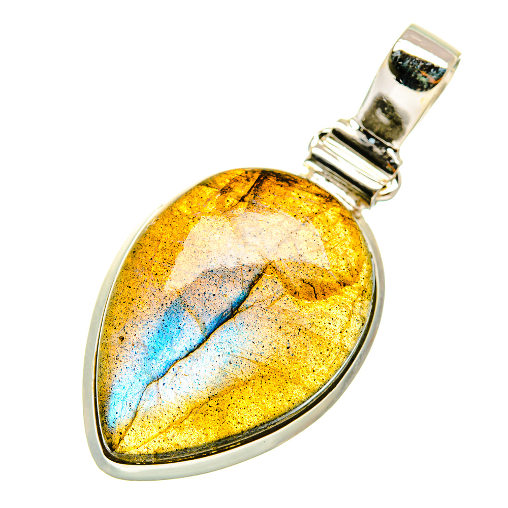 Labradorite Pendants handcrafted by Ana Silver Co - PD4461