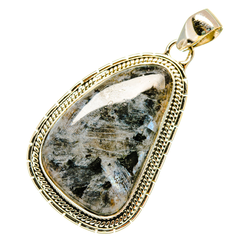 Gabbro Stone Pendants handcrafted by Ana Silver Co - PD4477