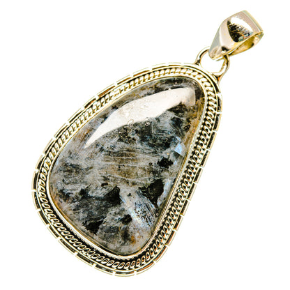 Gabbro Stone Pendants handcrafted by Ana Silver Co - PD4477