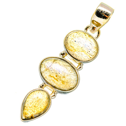 Labradorite Pendants handcrafted by Ana Silver Co - PD4487