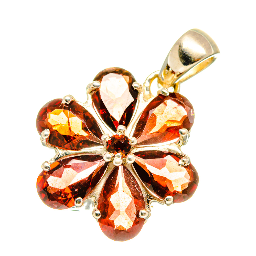 Garnet Pendants handcrafted by Ana Silver Co - PD4494