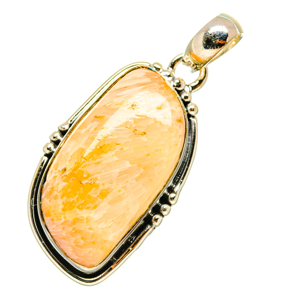 Scolecite Pendants handcrafted by Ana Silver Co - PD4507
