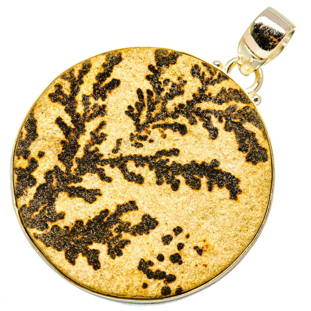 Germany Psilomelane Dendrite Pendants handcrafted by Ana Silver Co - PD4512