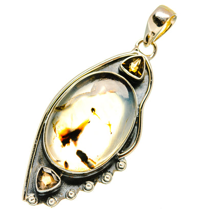 Montana Agate Pendants handcrafted by Ana Silver Co - PD4515
