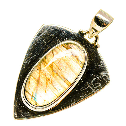 Labradorite Pendants handcrafted by Ana Silver Co - PD4520