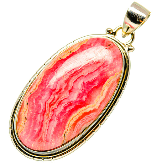 Rhodochrosite Pendants handcrafted by Ana Silver Co - PD4521
