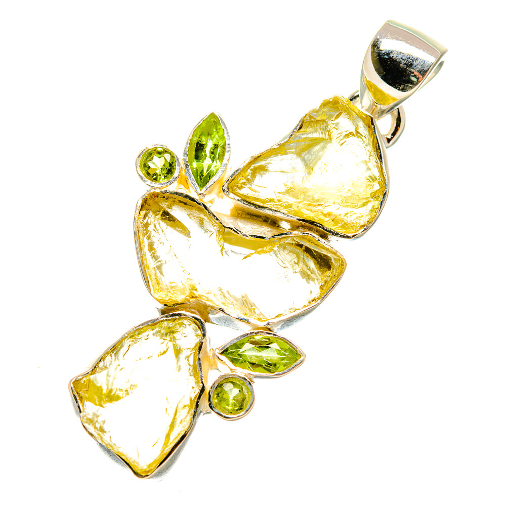 Citrine Pendants handcrafted by Ana Silver Co - PD4525