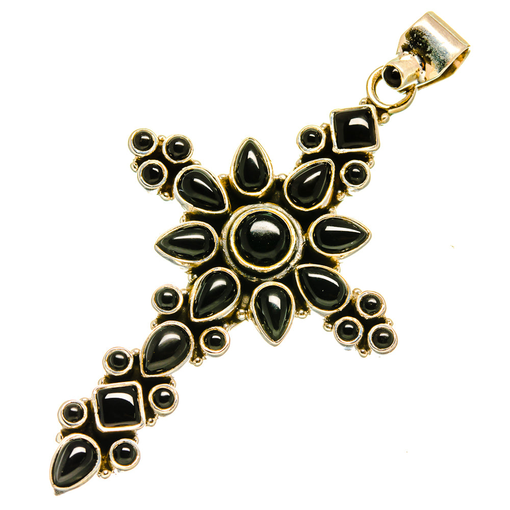 Black Onyx Pendants handcrafted by Ana Silver Co - PD4530