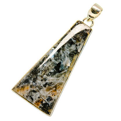 Gabbro Stone Pendants handcrafted by Ana Silver Co - PD4557