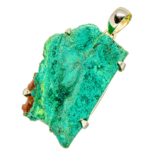 Chrysocolla Pendants handcrafted by Ana Silver Co - PD4558