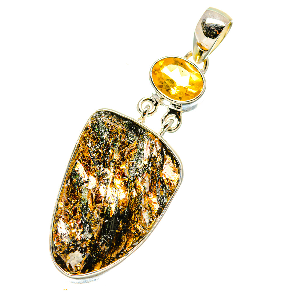 Astrophyllite Pendants handcrafted by Ana Silver Co - PD4570