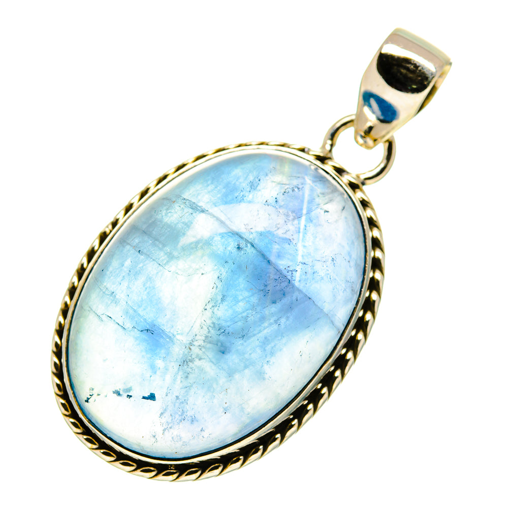 Blue Fluorite Pendants handcrafted by Ana Silver Co - PD759591