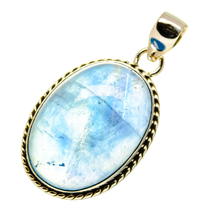 Blue Fluorite Pendants handcrafted by Ana Silver Co - PD759591