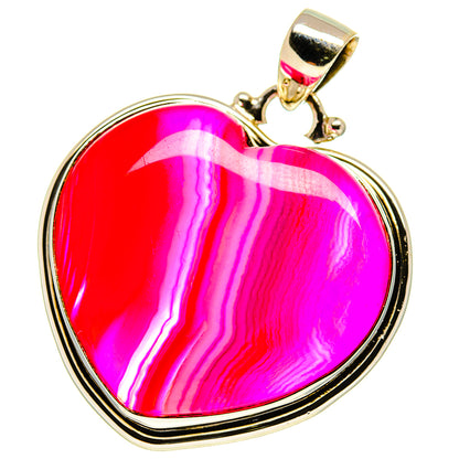 Pink Botswana Agate Pendants handcrafted by Ana Silver Co - PD759603